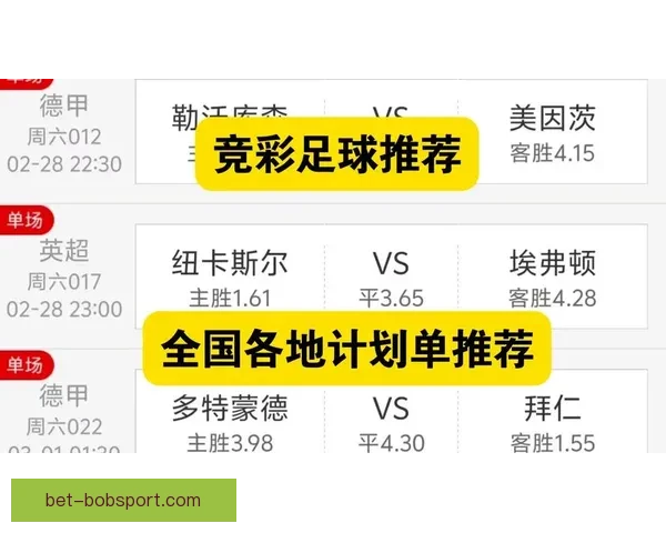 BOB体育推荐全面解析助你轻松掌握最新赛事资讯与投注策略